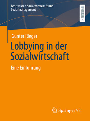 cover image of Lobbying in der Sozialwirtschaft